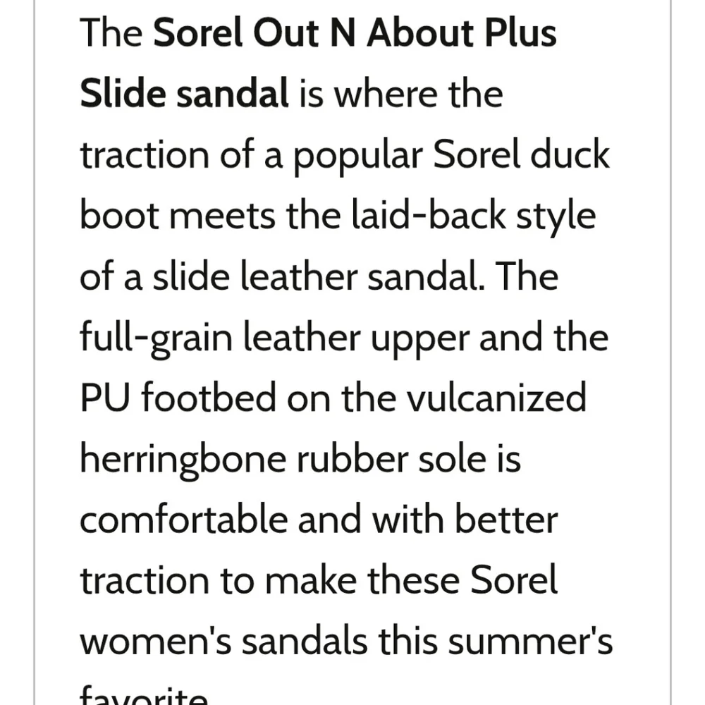 Sorel Tan Slide Sandals - Picture 10 of 11